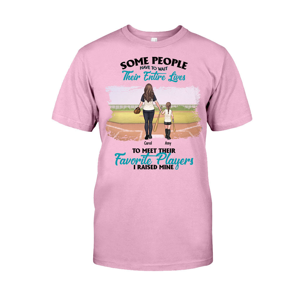 Mein Lieblingsspieler – Personalisiertes Baseball-T-Shirt und Hoodie