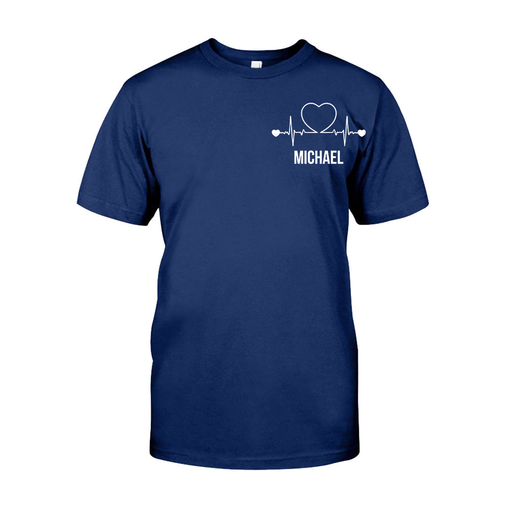 Der beste Papa aller Zeiten – Personalisiertes Vater-T-Shirt und Hoodie