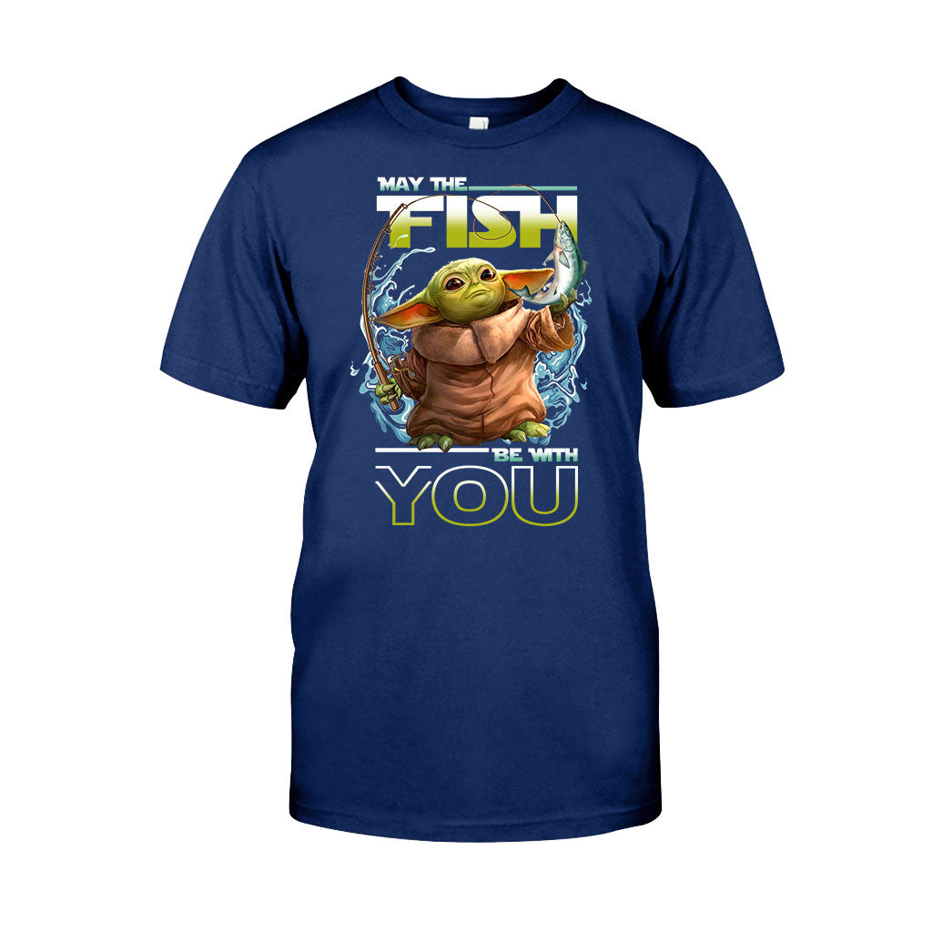 May The Fish Be With You - Fishing T-shirt and Hoodie