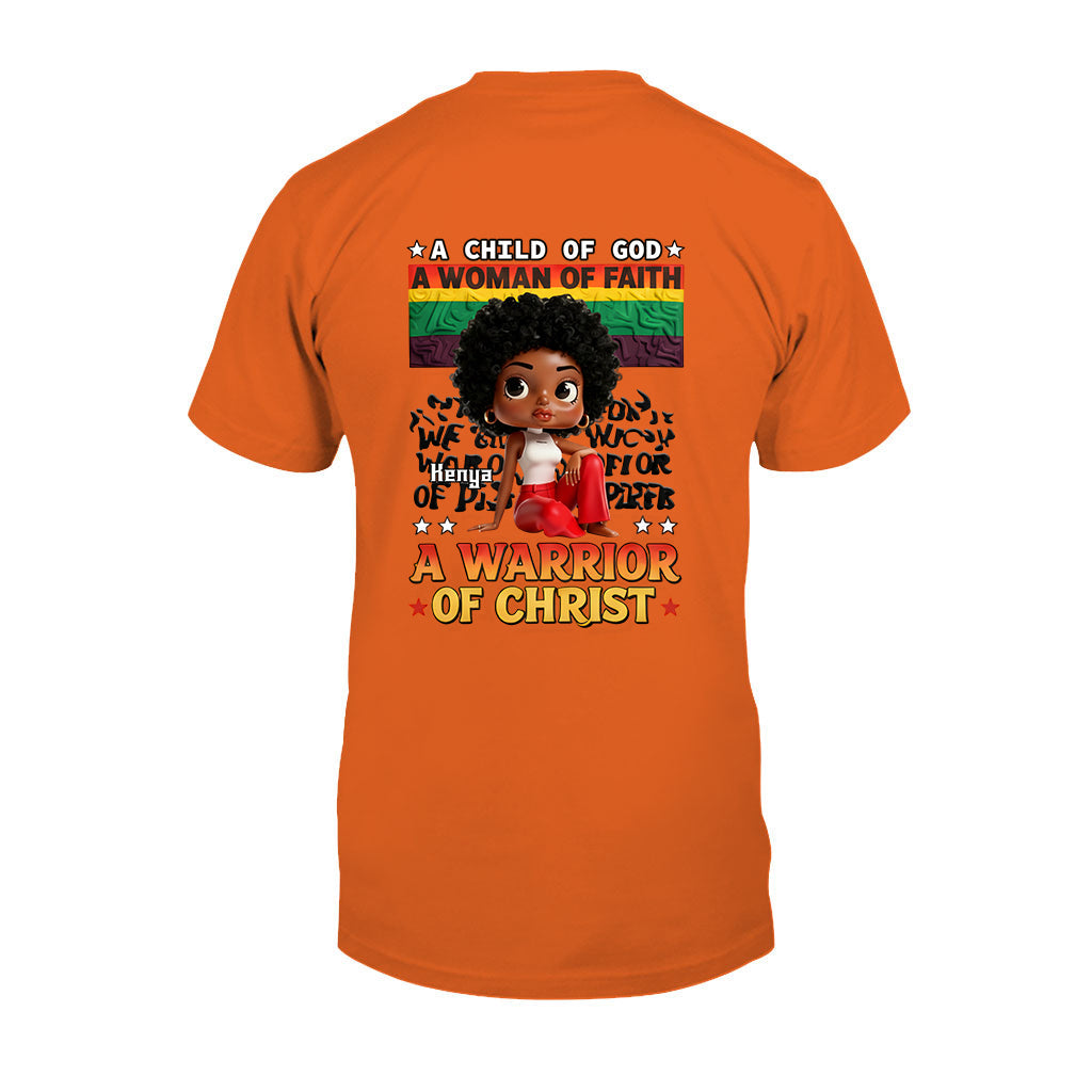 Treue schwarze Frau – Personalisiertes T-Shirt und Hoodie für Afroamerikanerinnen
