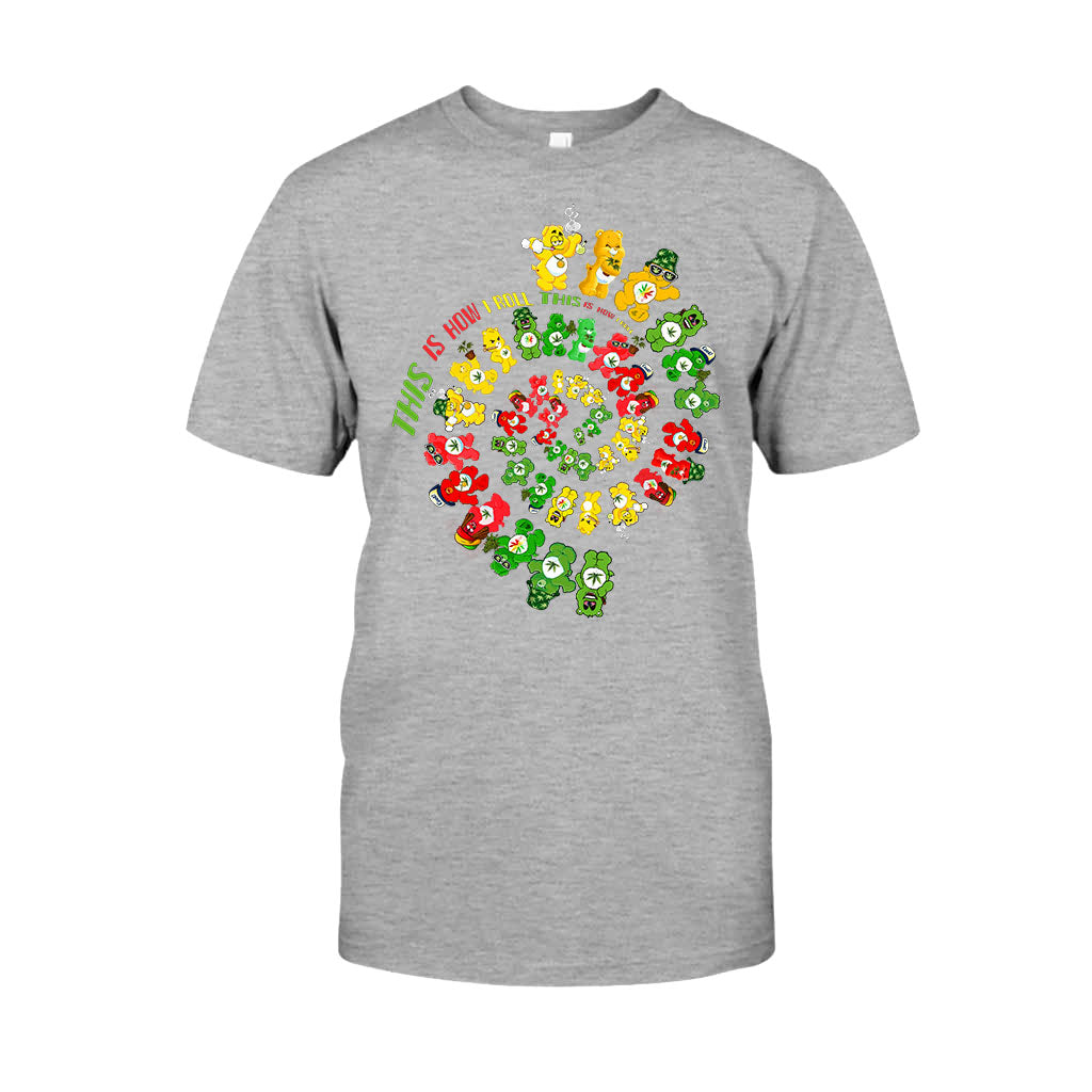 So fahre ich – Weed-T-Shirt und Hoodie