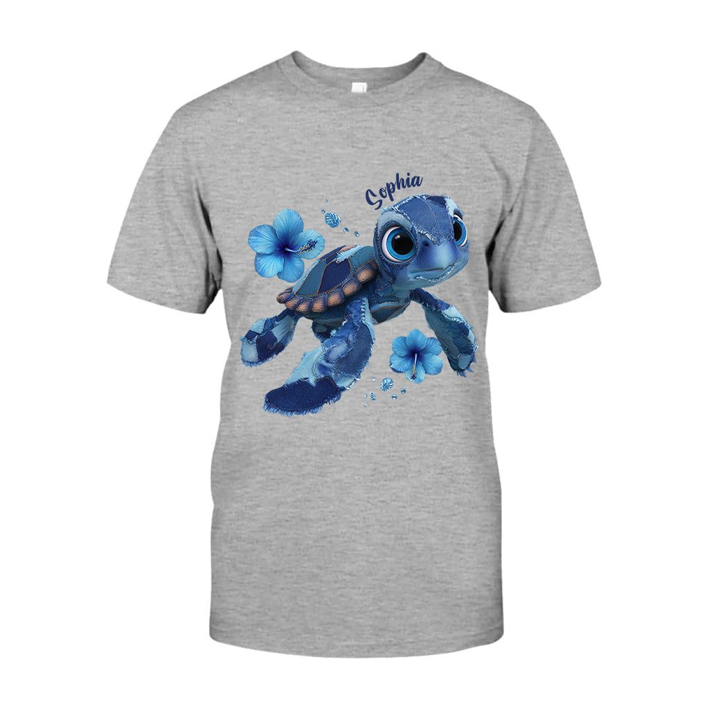 Liebe Schildkröte – Personalisiertes Schildkröten-T-Shirt und Hoodie