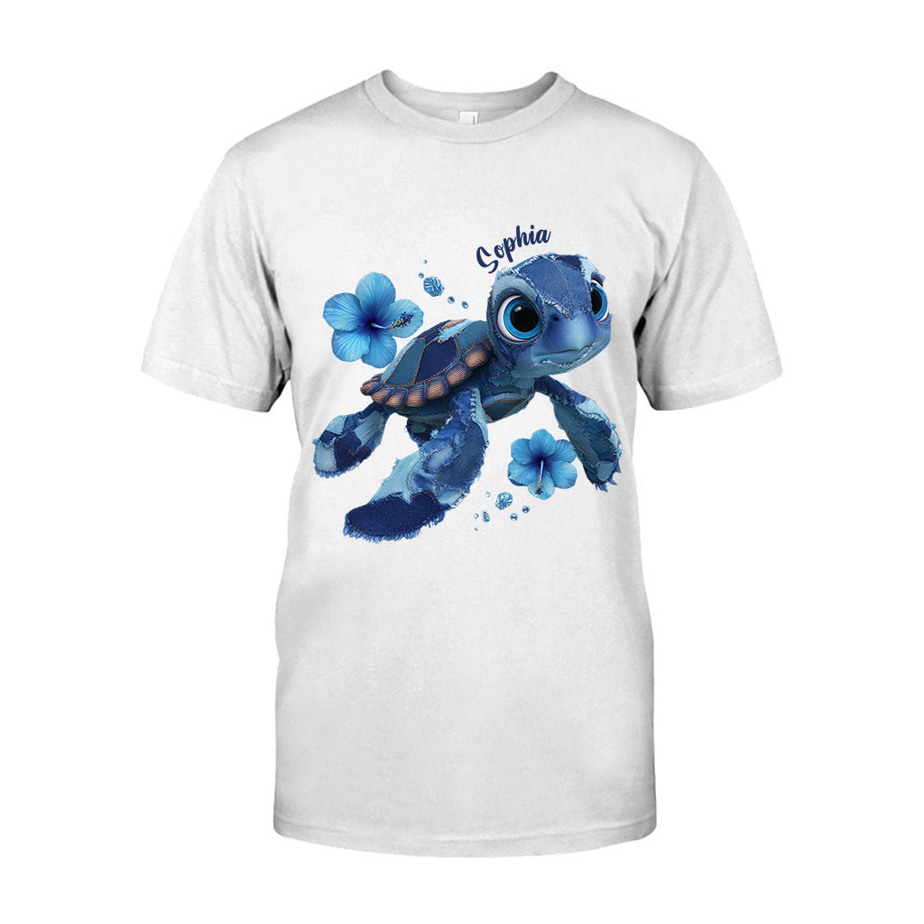Liebe Schildkröte – Personalisiertes Schildkröten-T-Shirt und Hoodie