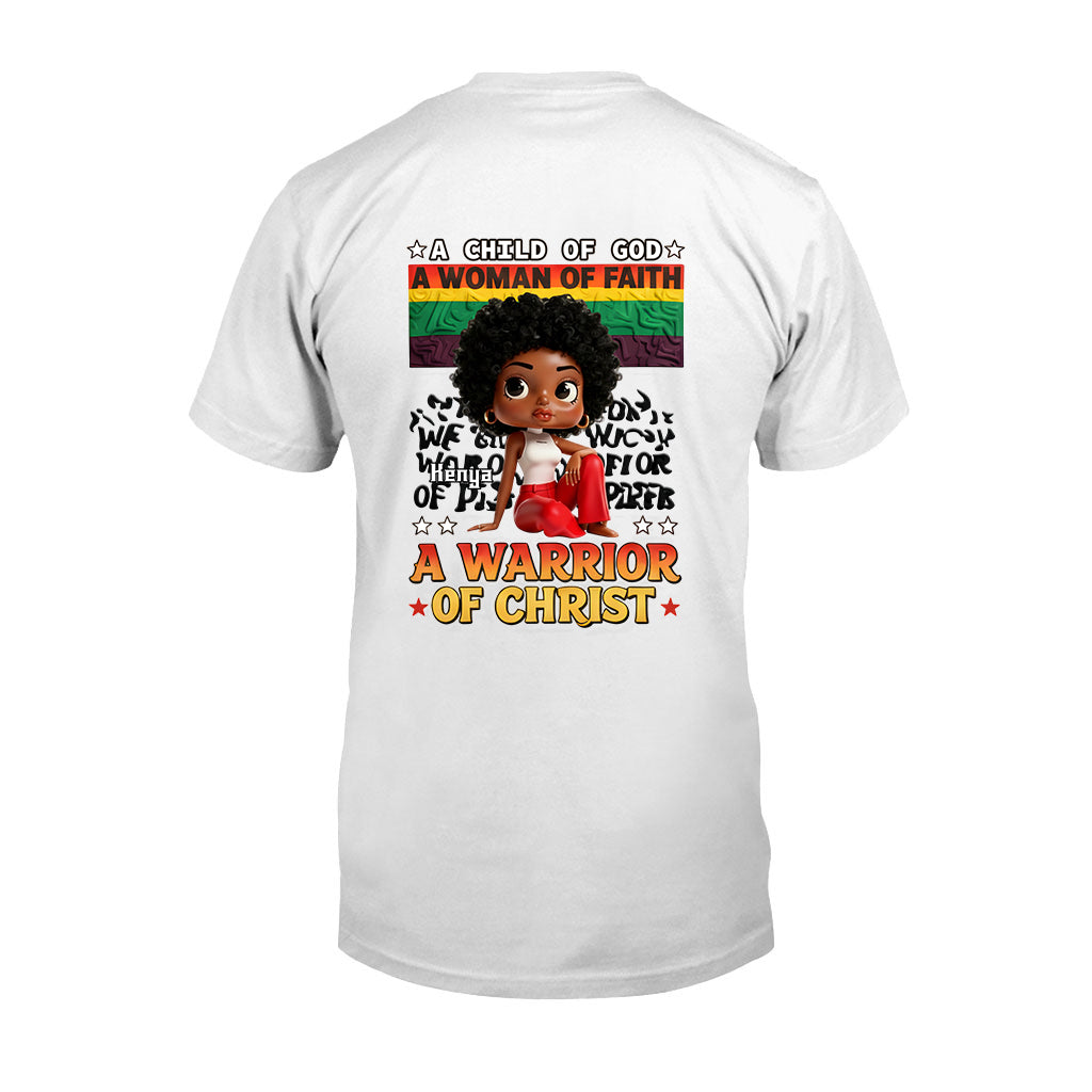 Treue schwarze Frau – Personalisiertes T-Shirt und Hoodie für Afroamerikanerinnen