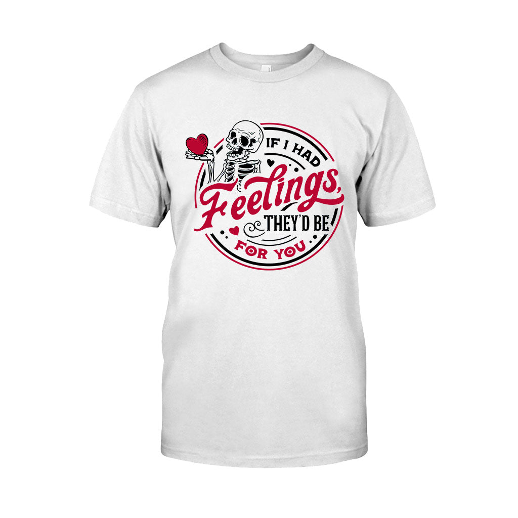 Wenn ich Gefühle für dich hätte – Partner-T-Shirt und Hoodie