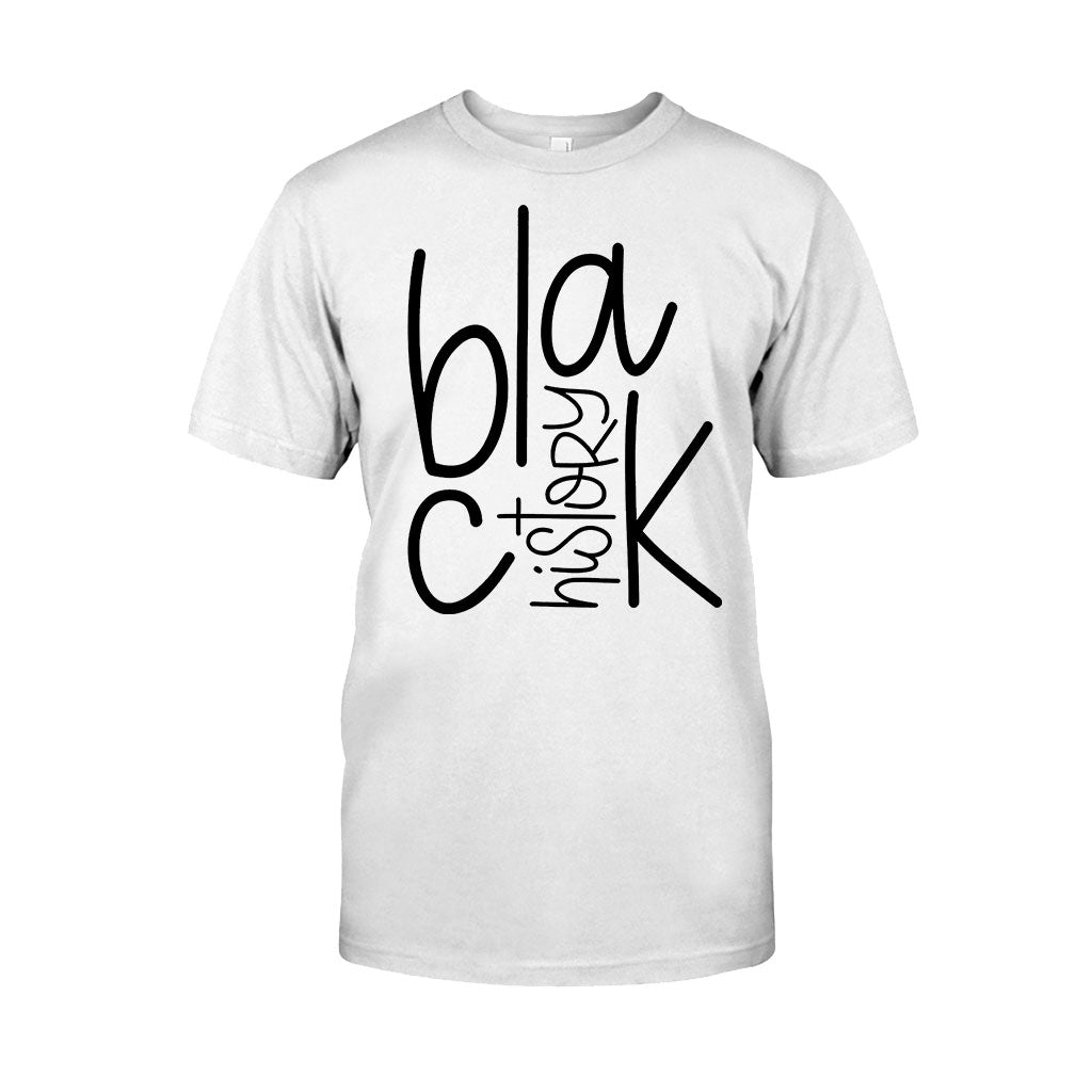 Schwarze Geschichte – Personalisiertes T-Shirt und Hoodie für Afroamerikaner
