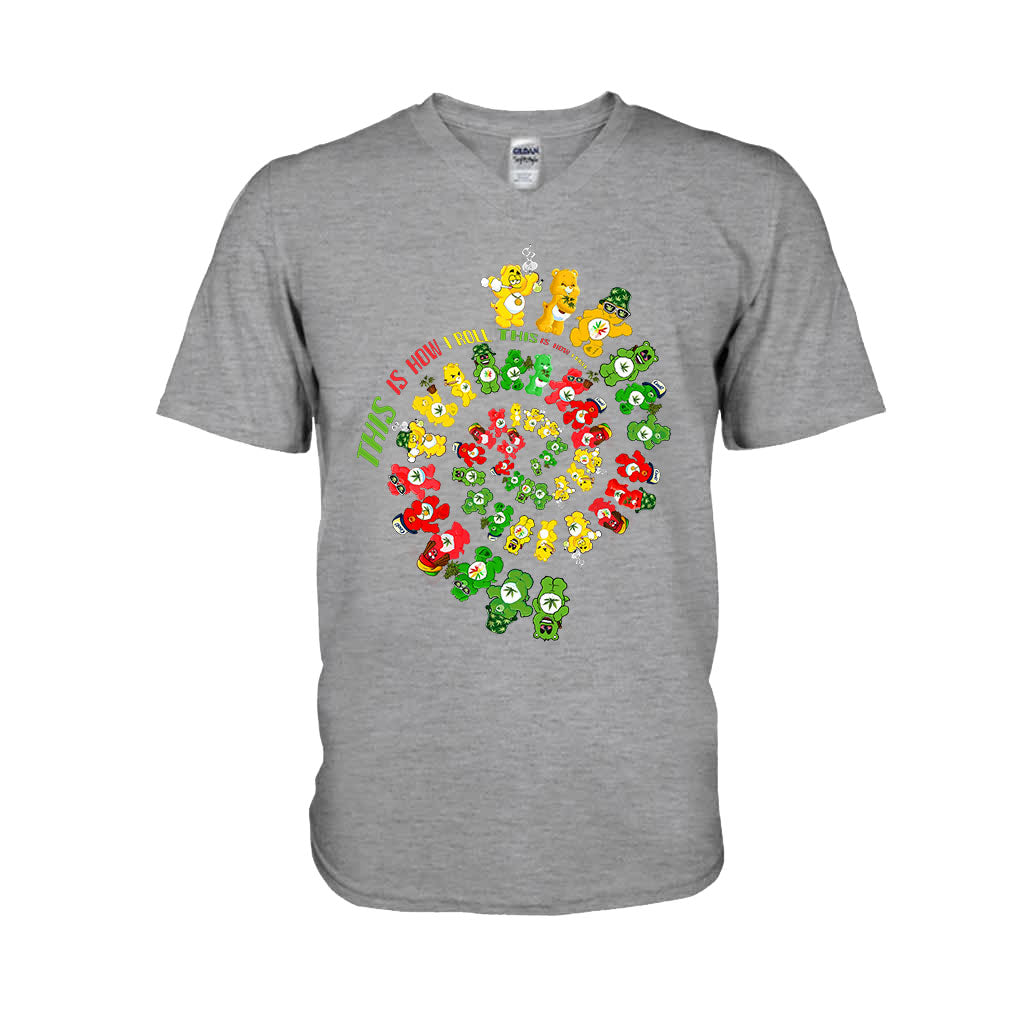 So fahre ich – Weed-T-Shirt und Hoodie