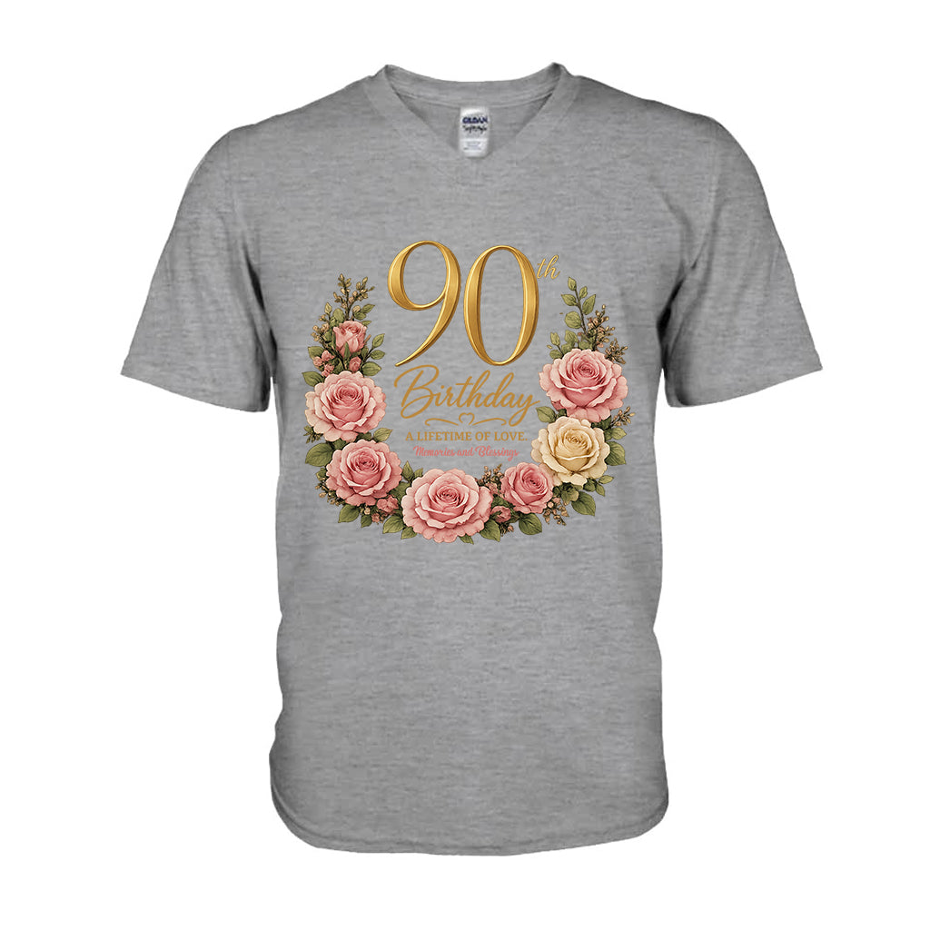 Geburtstagsgeschenk - Personalisiertes Geburtstags-T-Shirt und Hoodie