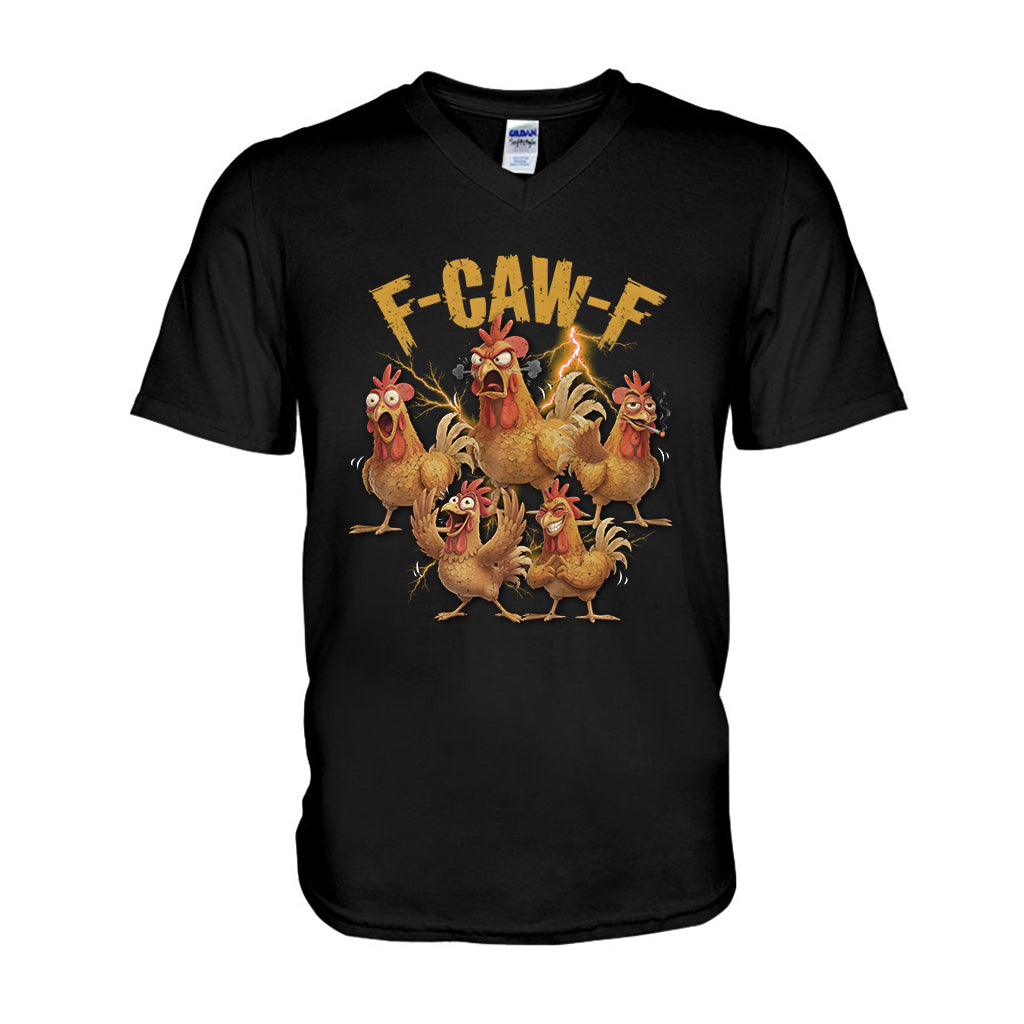 F Caw F Chicken T-Shirt - Hühner-T-Shirt und Hoodie