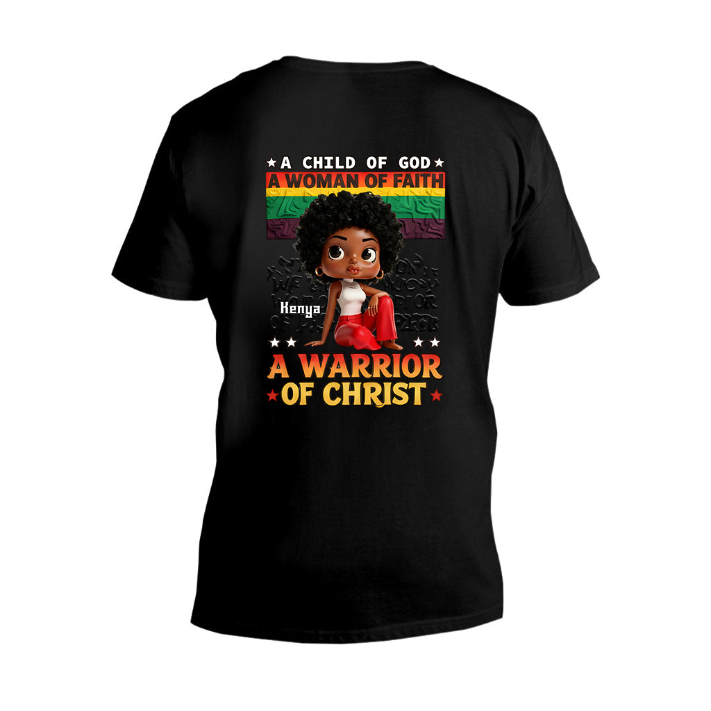 Treue schwarze Frau – Personalisiertes T-Shirt und Hoodie für Afroamerikanerinnen