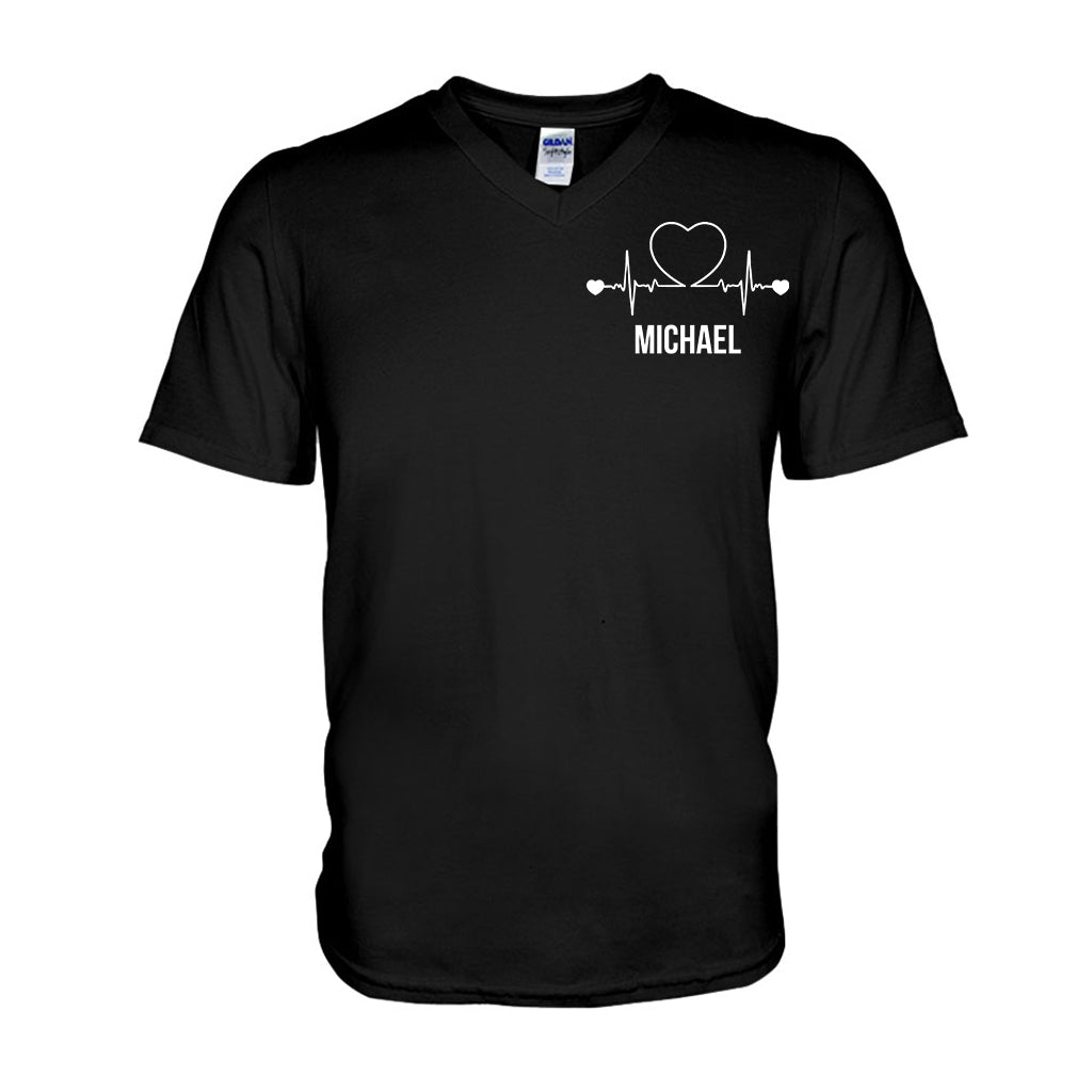 Der beste Papa aller Zeiten – Personalisiertes Vater-T-Shirt und Hoodie