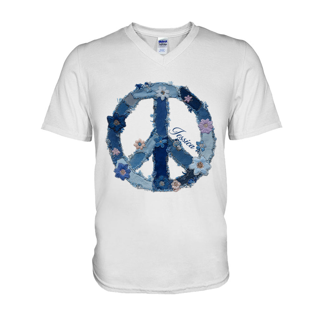 Hippie Soul – Personalisiertes Hippie-T-Shirt und Hoodie