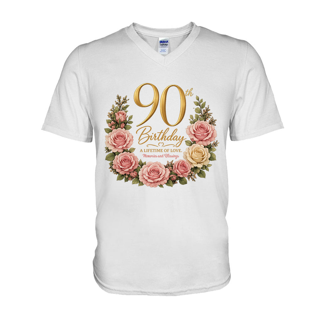 Geburtstagsgeschenk - Personalisiertes Geburtstags-T-Shirt und Hoodie
