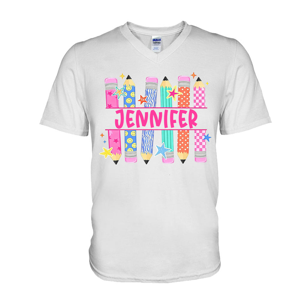 Back To School, Teacher Gift Idea - Personalized Teacher T-shirt And Hoodie