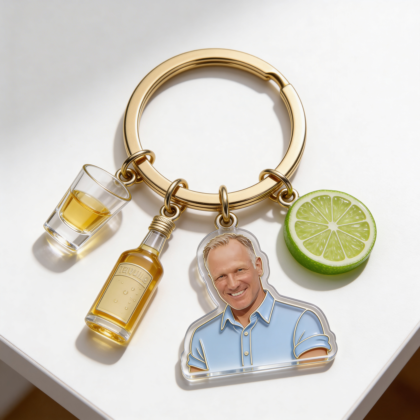 Alcoholic Beverage Fan, Beer, Cocktail, Whiskey, Wine... Lovers - Personalized Alcoholic beverage Premium Keychain With Charms