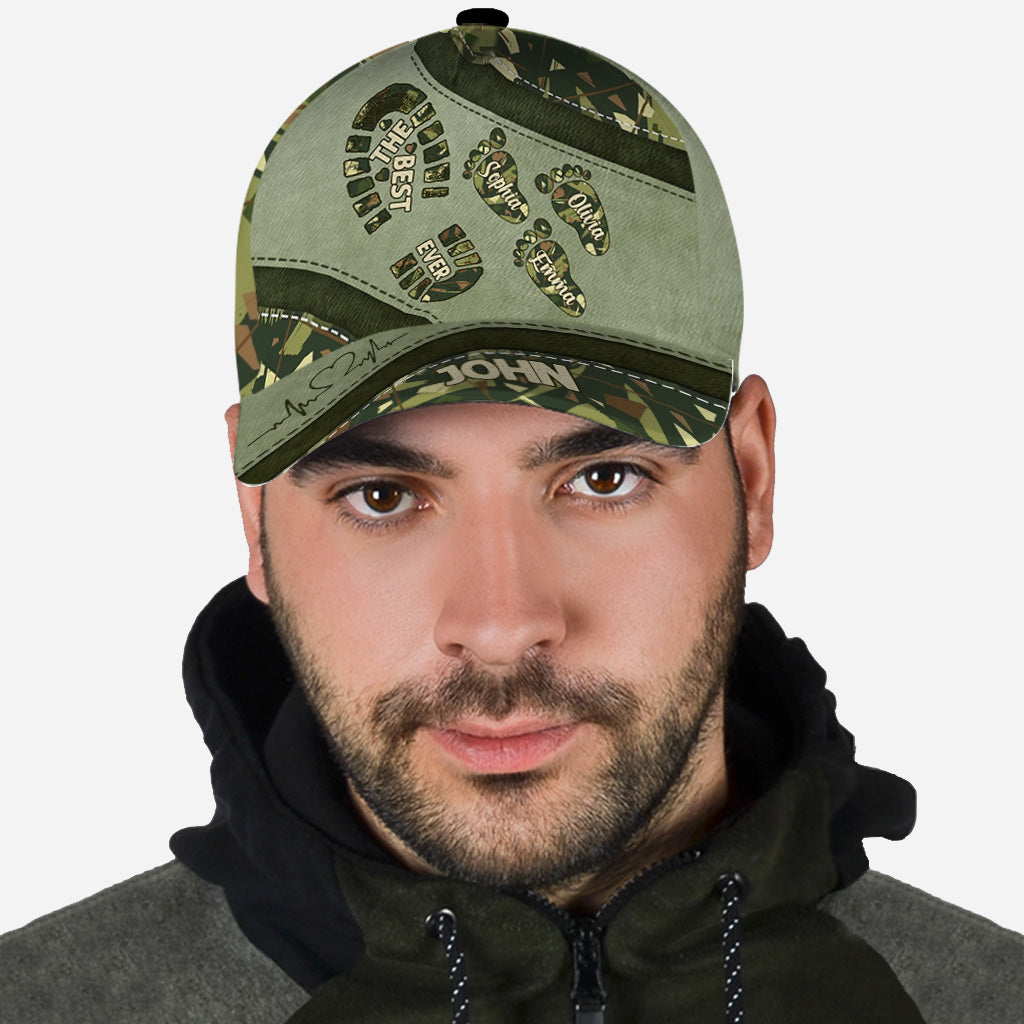 Der beste Papa/Opa aller Zeiten – Personalisierte klassische Vaterkappe