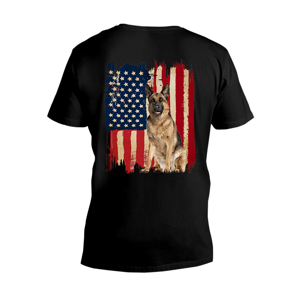 Welpenflagge – Personalisiertes Hunde-T-Shirt und Hoodie