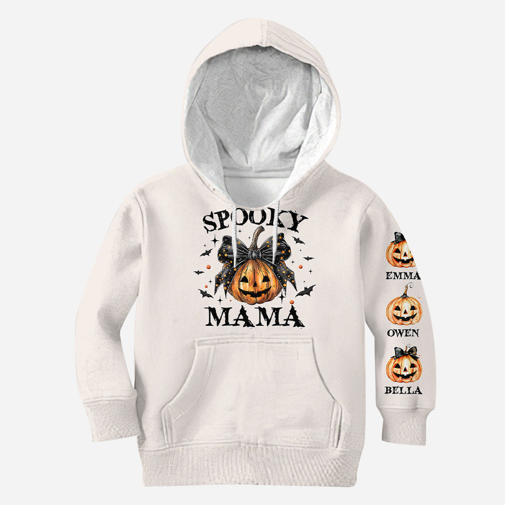 Gruselige Mama – Personalisiertes Mutter-Shirt