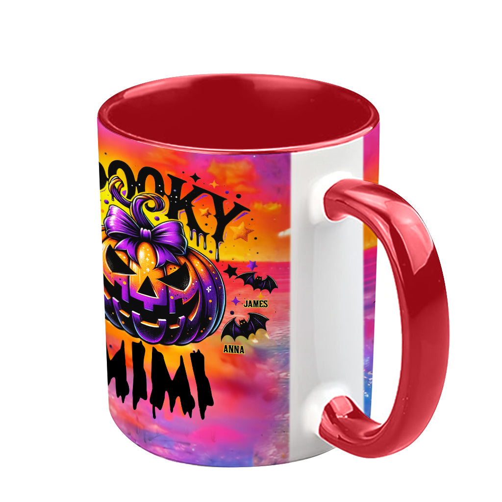 Gruselige Oma - Personalisierte Tasse mit Oma-Akzent