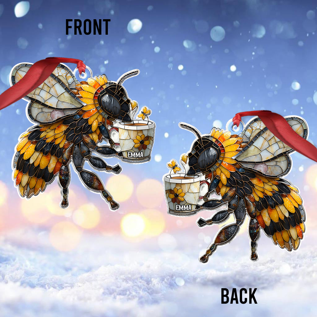 Liebe Bienen – Personalisierter Bienenanhänger in individueller Form