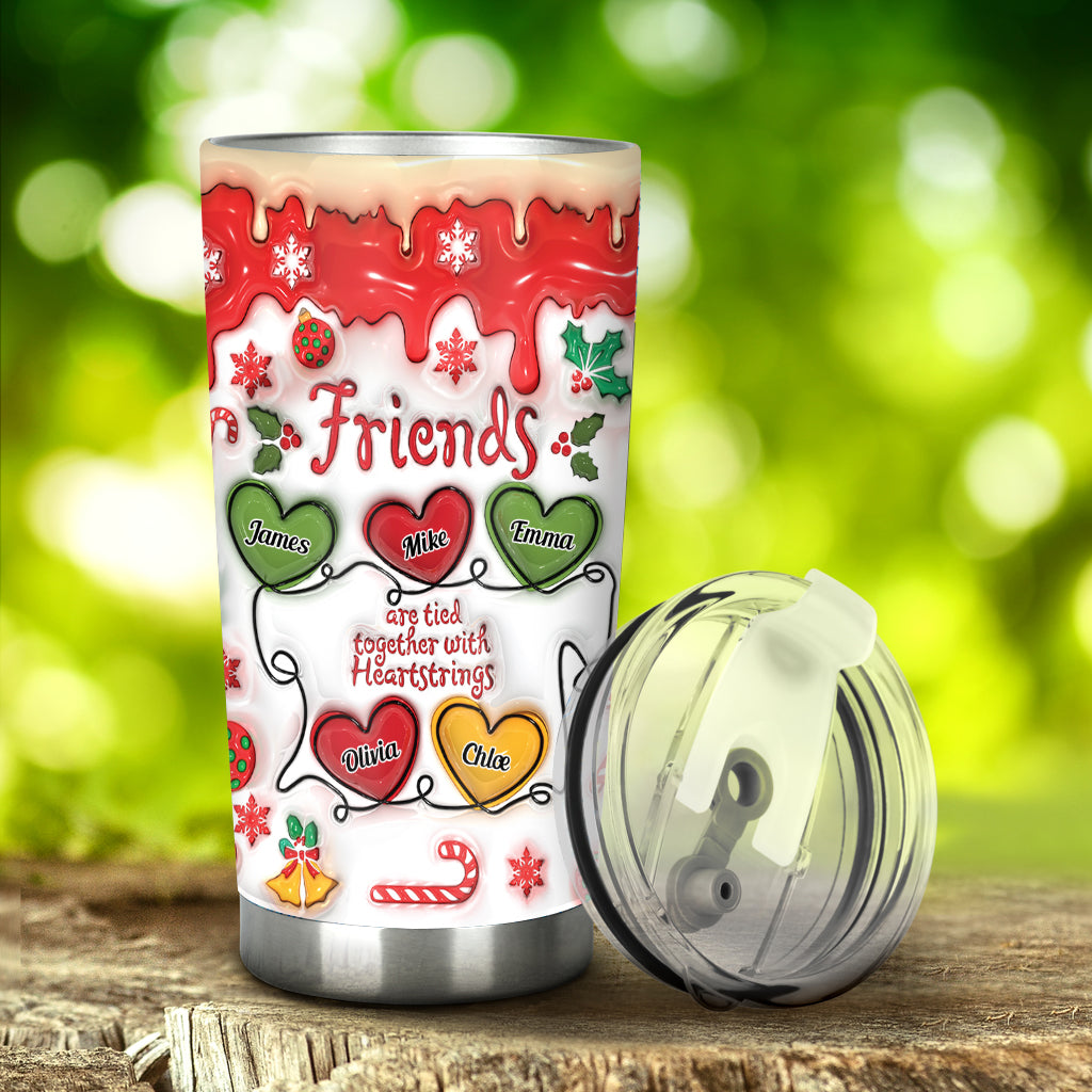 Freundschaft verbindet das Herz – personalisierter Bestie-Becher