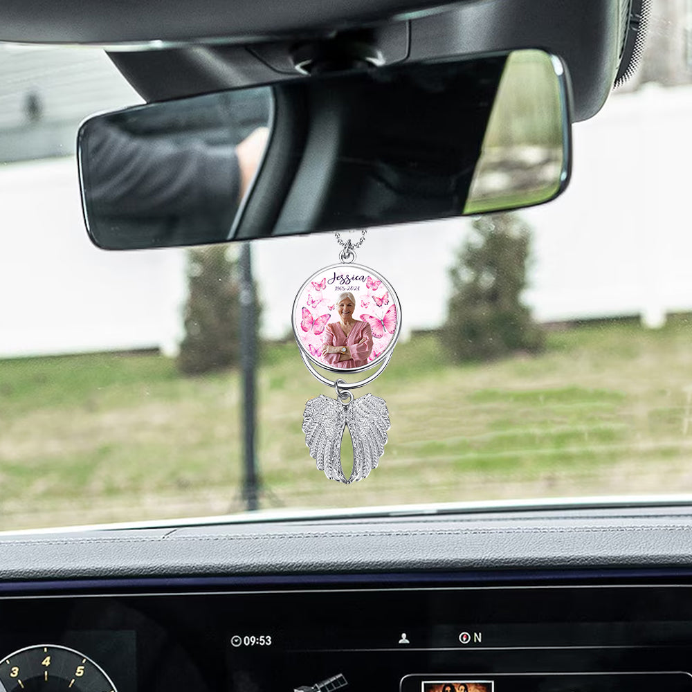 You Are Missed Each And Everyday - Personalized Memorial Wings Ornament