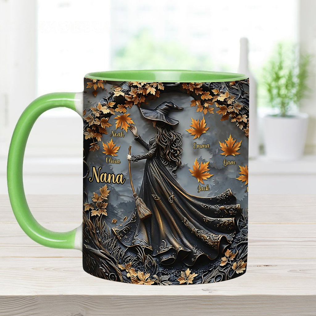 Fröhliches Halloween – personalisierte Tasse mit Oma-Akzent