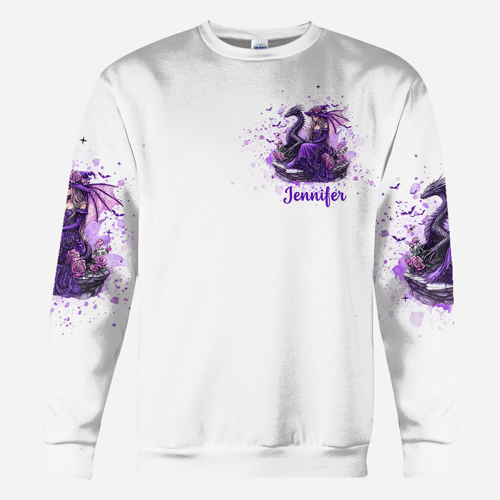 Seele einer Hexe, Herz eines Drachen – Personalisiertes Hexen-Shirt