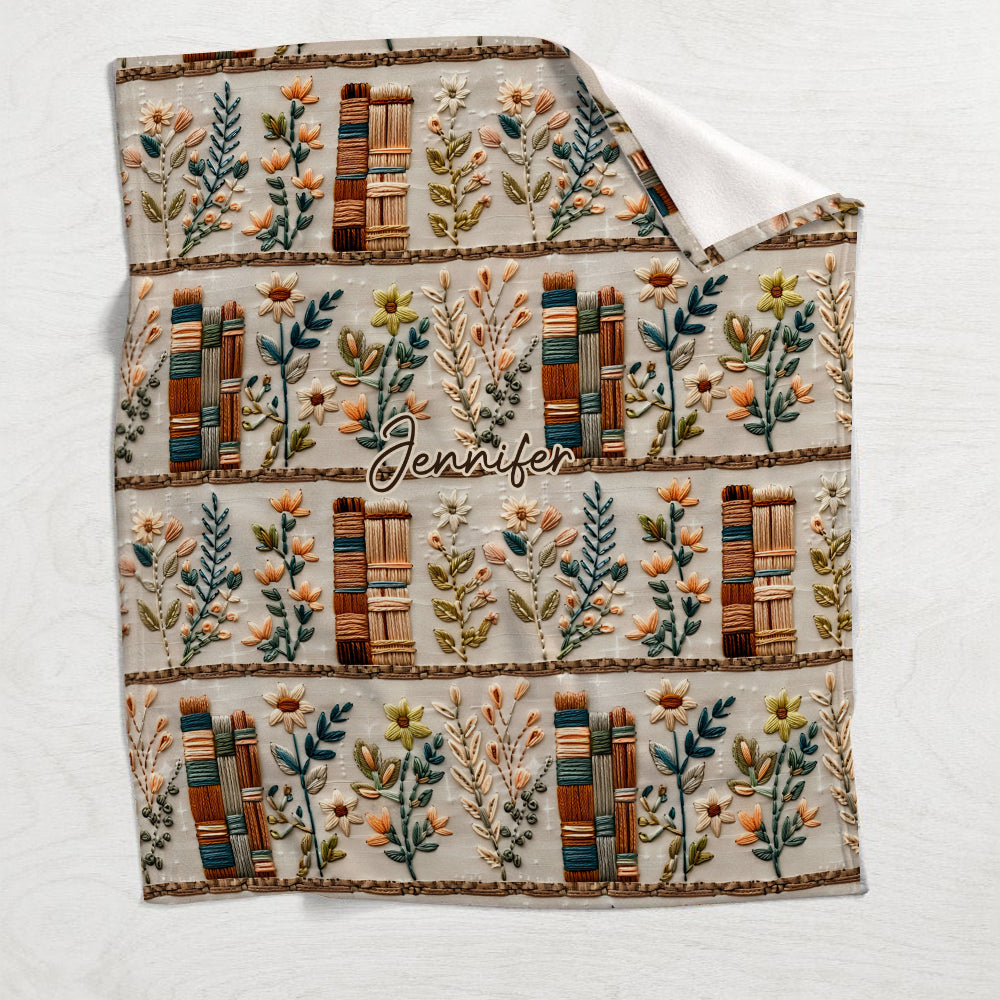 Liebe Bücher – Personalisierte Bücherdecke