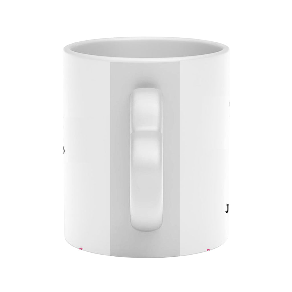 Roses Are Red - Personalized Couple Heart Handle Mug