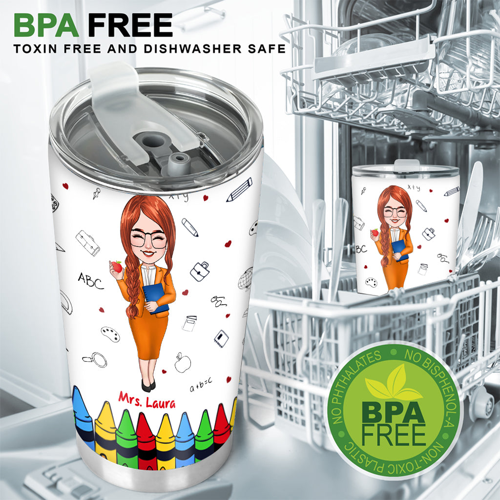 Nährwertangaben für Lehrkräfte – Personalisierter Trinkbecher für Lehrkräfte