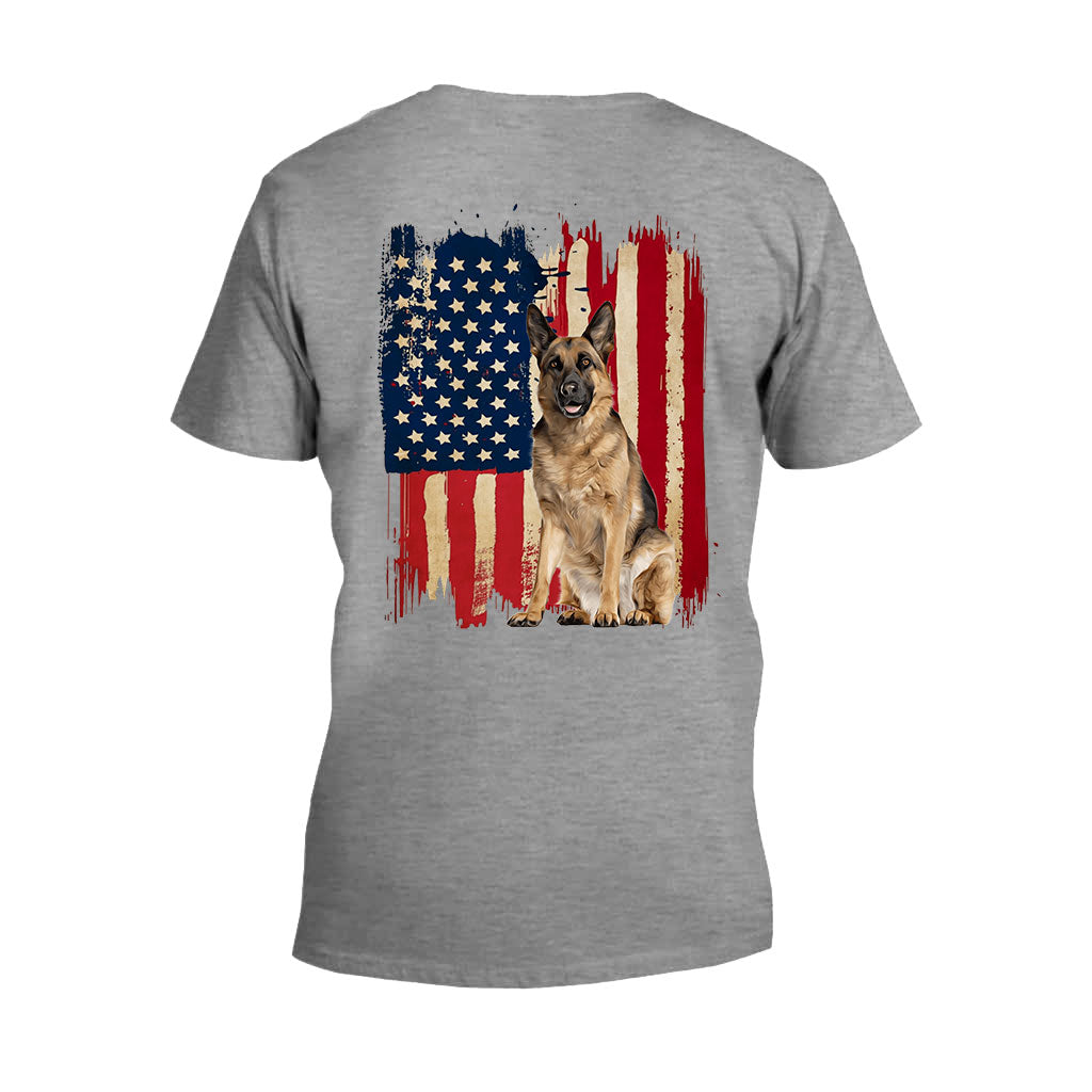 Welpenflagge – Personalisiertes Hunde-T-Shirt und Hoodie