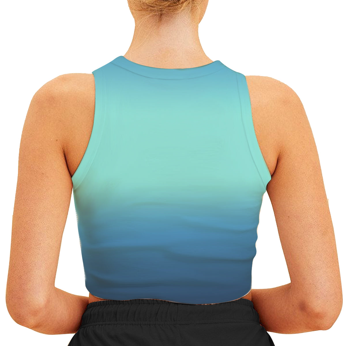 Immer salzig – personalisiertes Schildkröten-Crop-Top