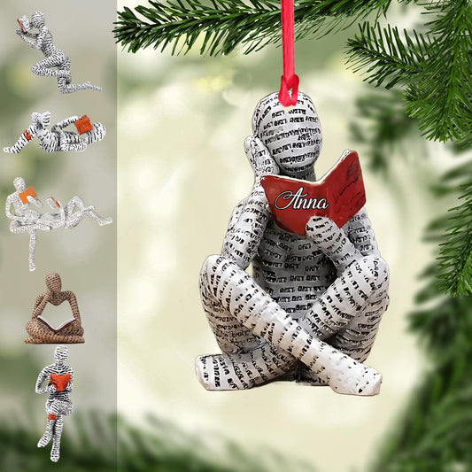 Ich liebe Bücher – Personalisierter Buchanhänger