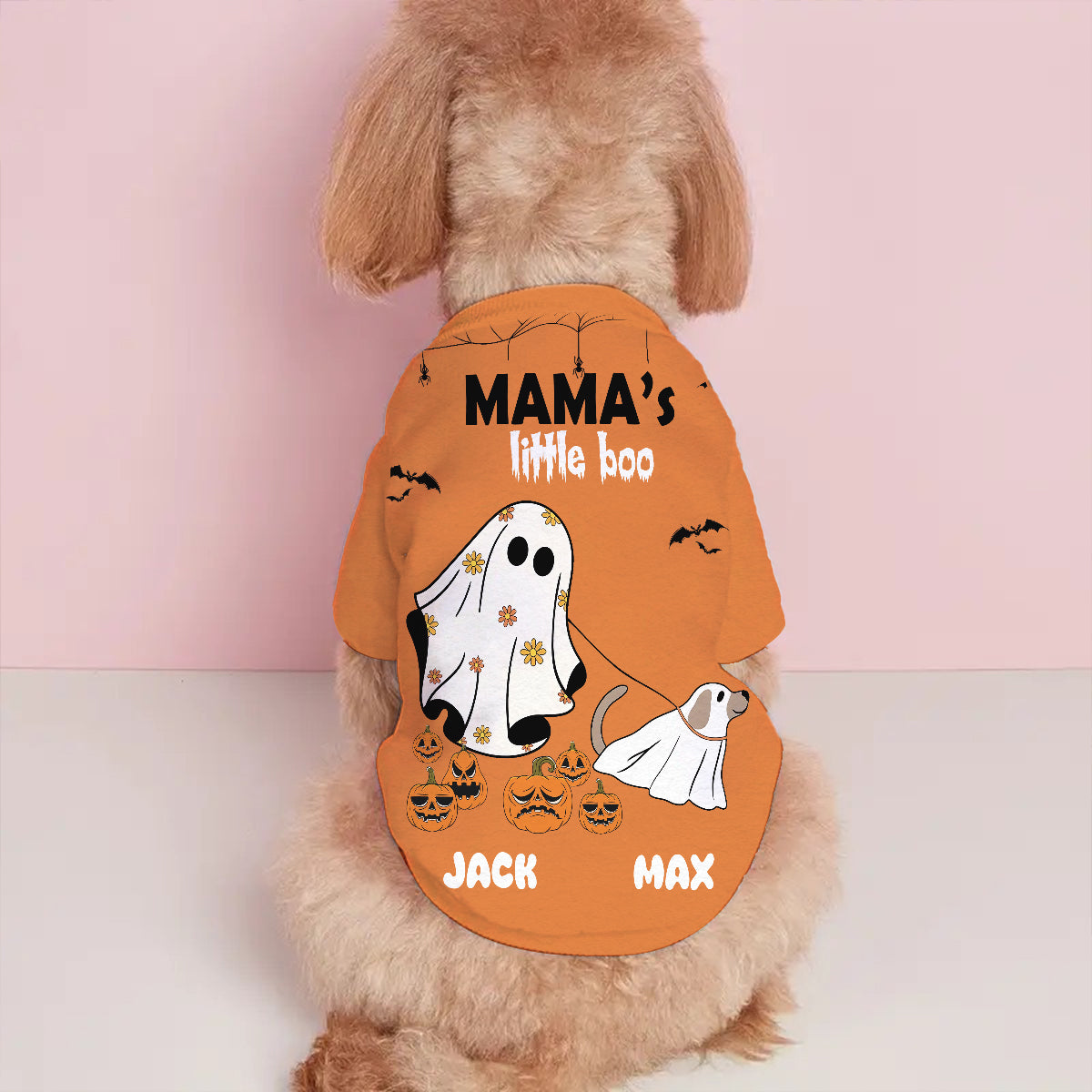 Mamas kleiner Boo – personalisiertes Hunde-Haustier-Shirt
