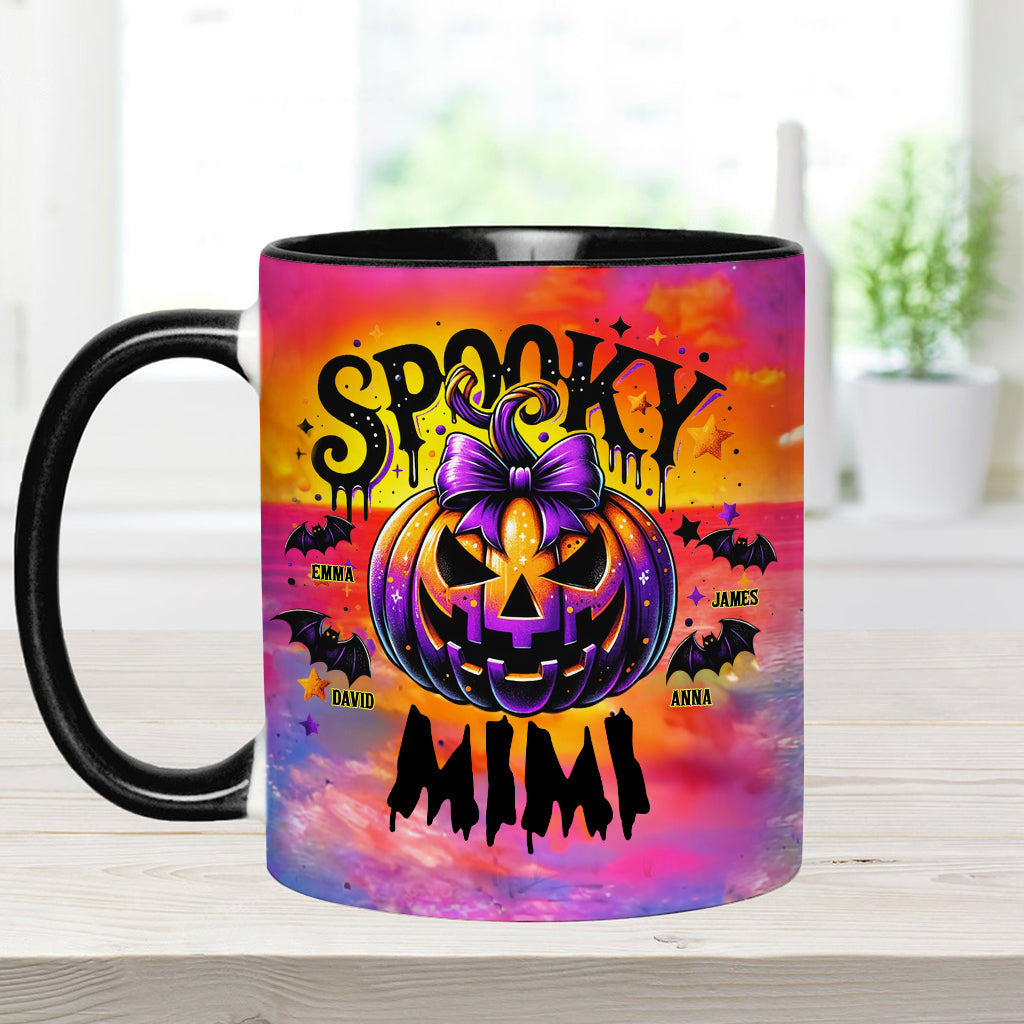Gruselige Oma - Personalisierte Tasse mit Oma-Akzent