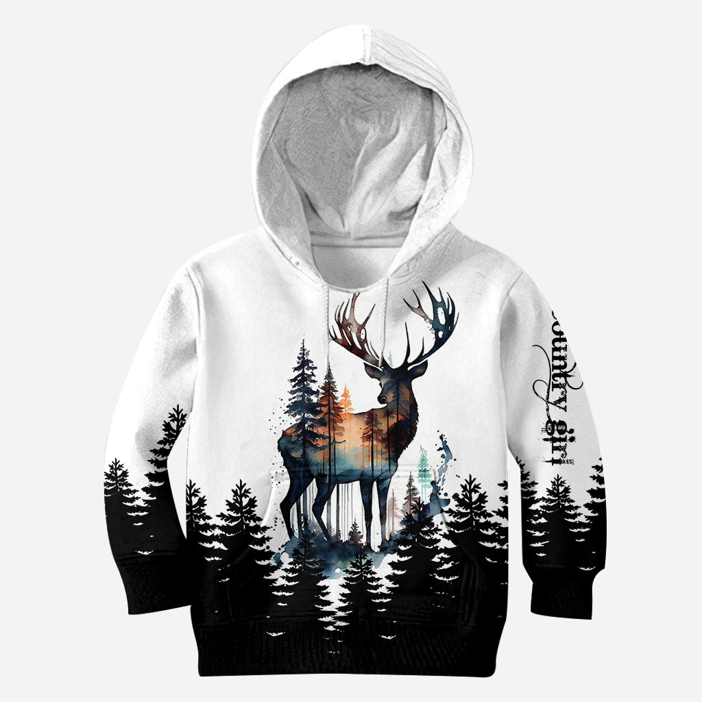 Country Girl – Personalisierter Jagd-Hoodie und Leggings
