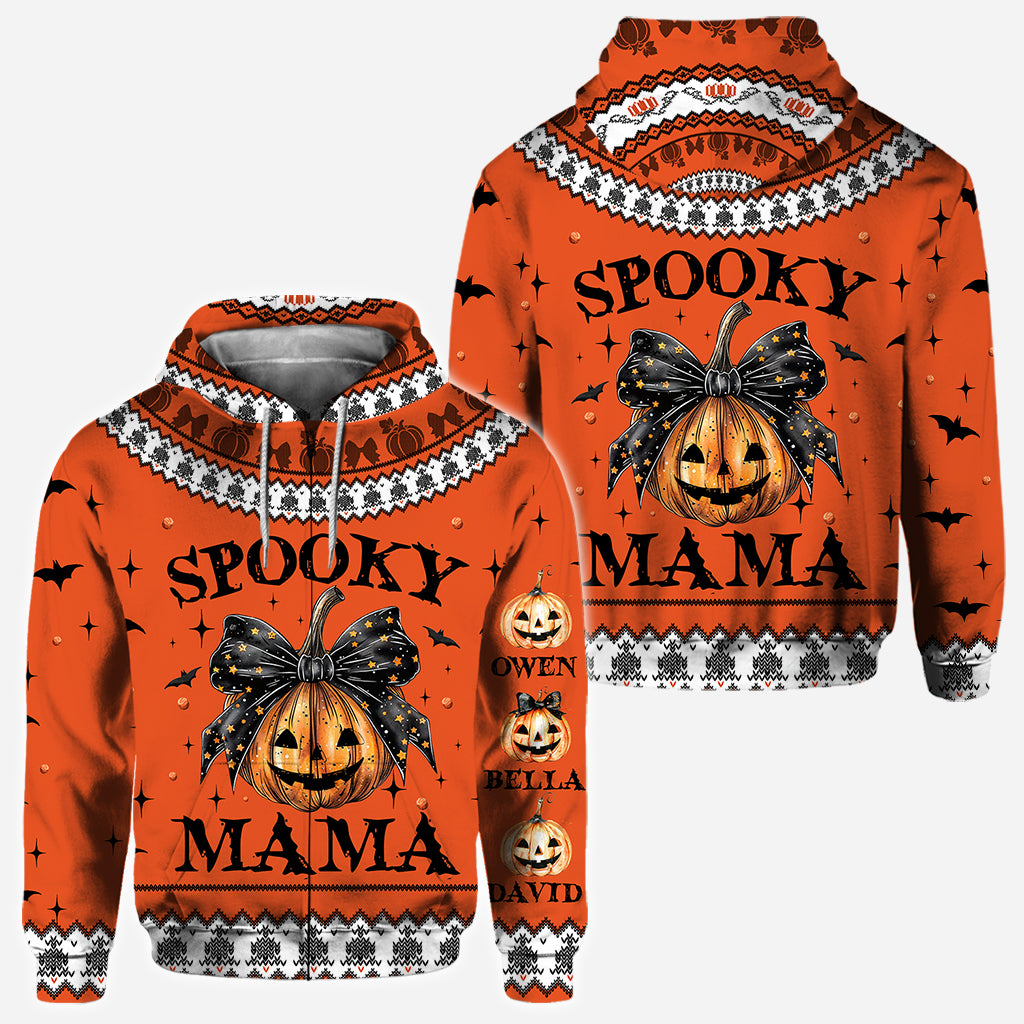 Spooky Mama - Personalized Mother All Over Shirt