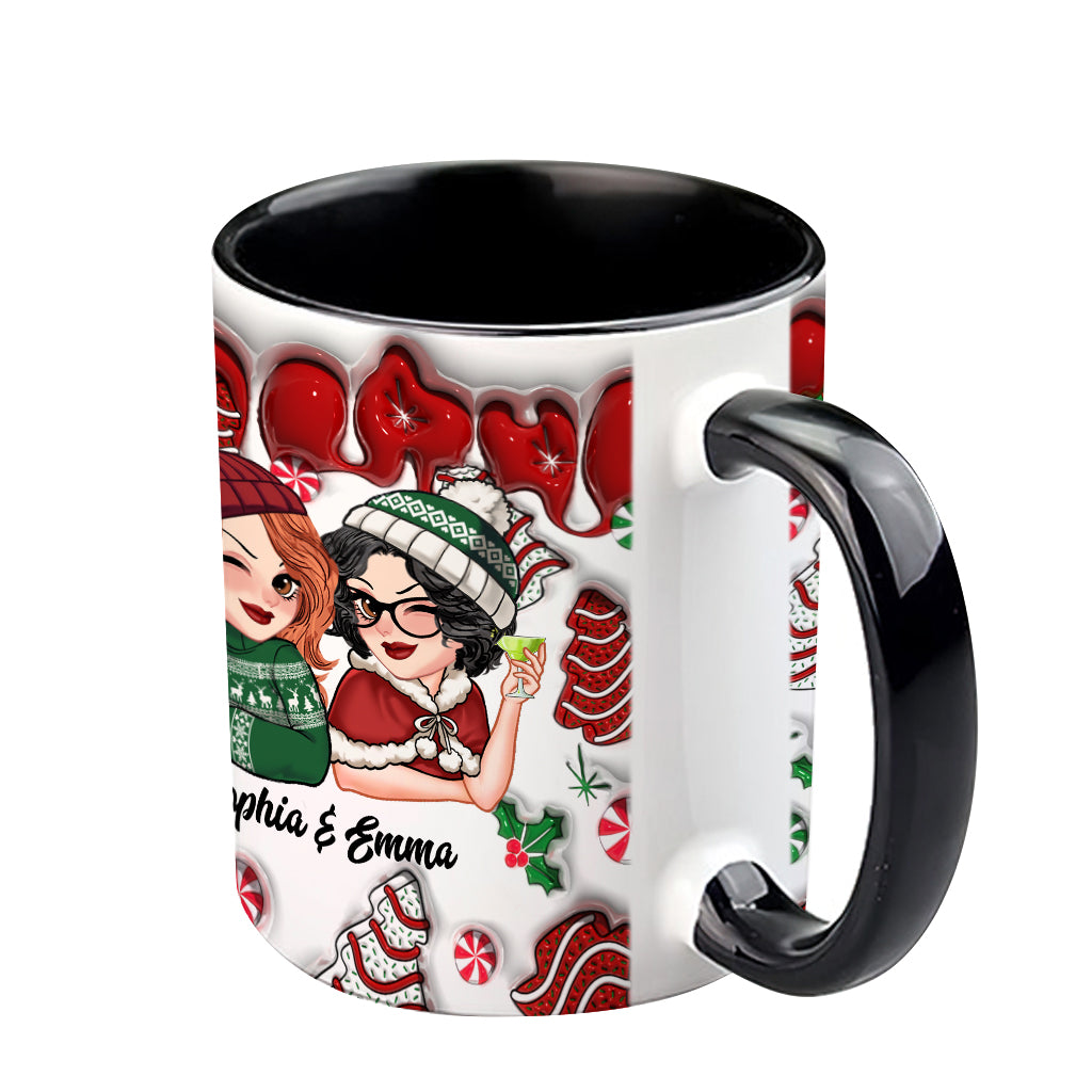 Best Bitches - Personalized Bestie Accent Mug