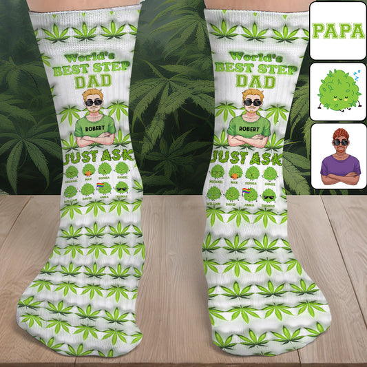Dopest Dad Ever - Personalized Father Socks