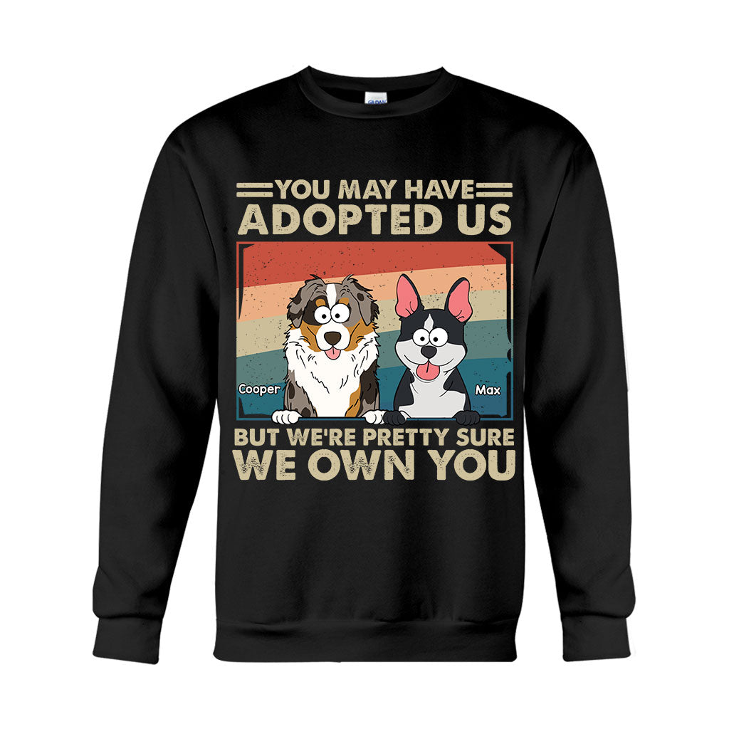 Ich bin mir ziemlich sicher, dass du mir gehörst – Personalisiertes Hunde-T-Shirt und Hoodie