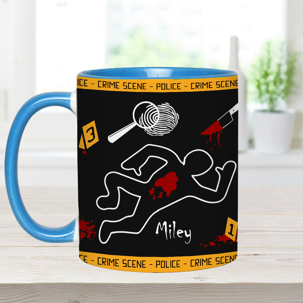 Das ist meine Tasse zum True-Crime-Schauen – personalisierte Tasse