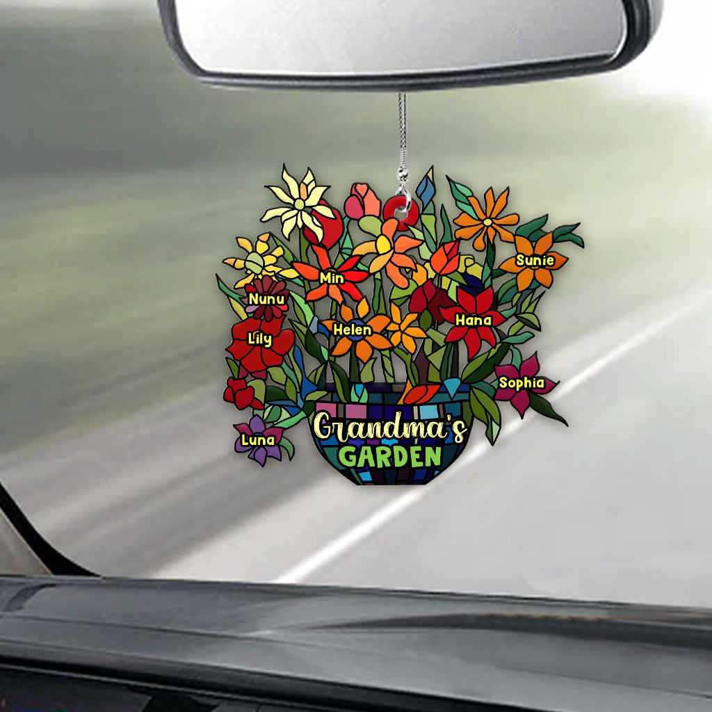 Omas Garten – Personalisierter Oma-Autoanhänger