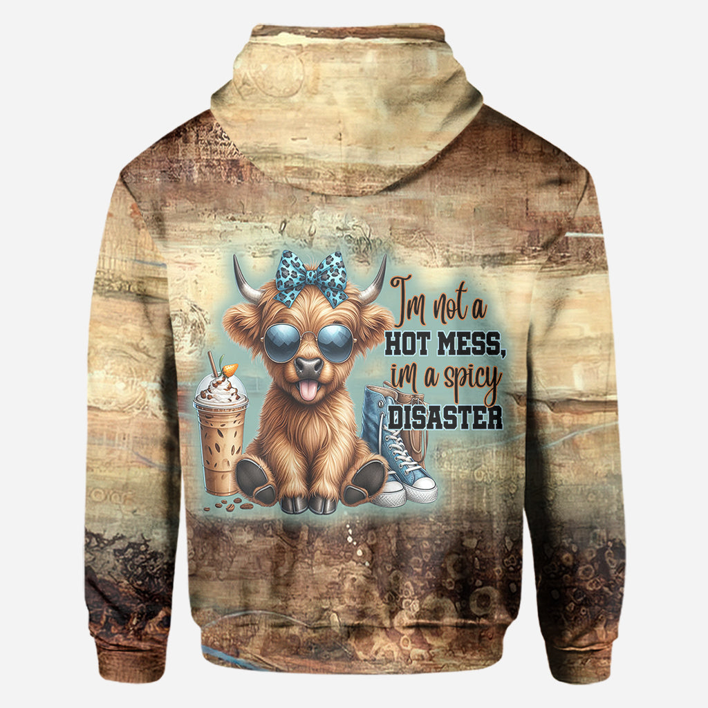 I'm Not A Hot Mess - Personalized All Over Shirt