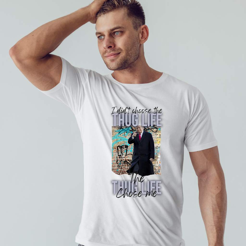 Thug Life „Chose Me Trump“-T-Shirt, „Ich wähle den FeI0n“-Shirt, Donald-Trump-Shirt, Trump-2024-Shirt
