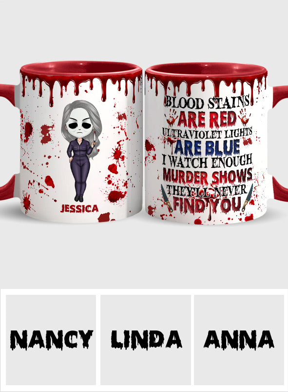 True Crime Tasse – Personalisierte Akzenttasse