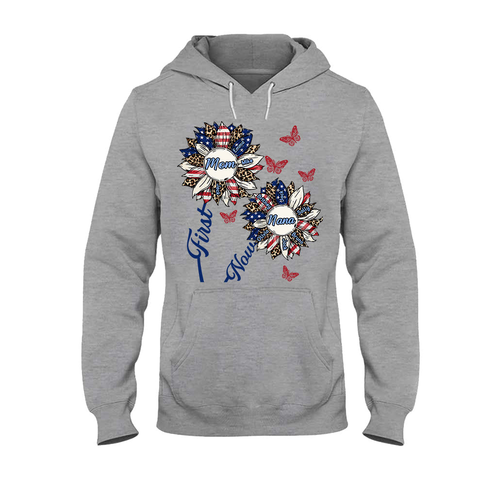 Erst Mama, jetzt Opa – Personalisiertes Oma-T-Shirt und Hoodie