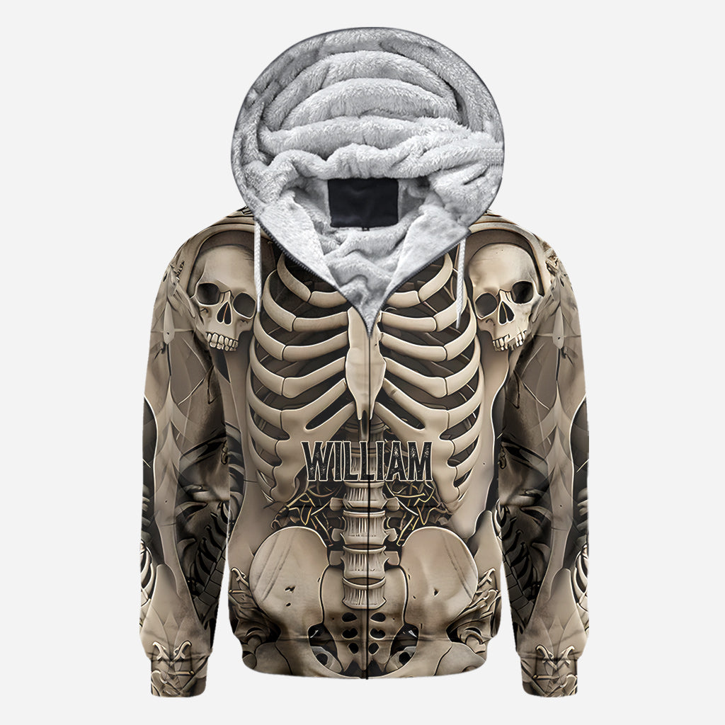 Totenköpfe lieben – Personalisiertes Totenkopf-Shirt