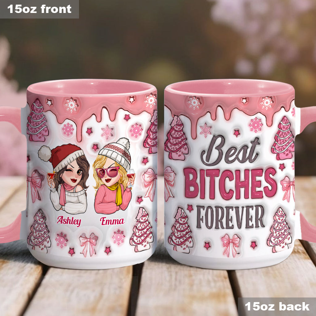 Die besten Freundinnen aller Zeiten – Personalisierte Tasse mit dem Aufdruck „Beste Freundinnen“