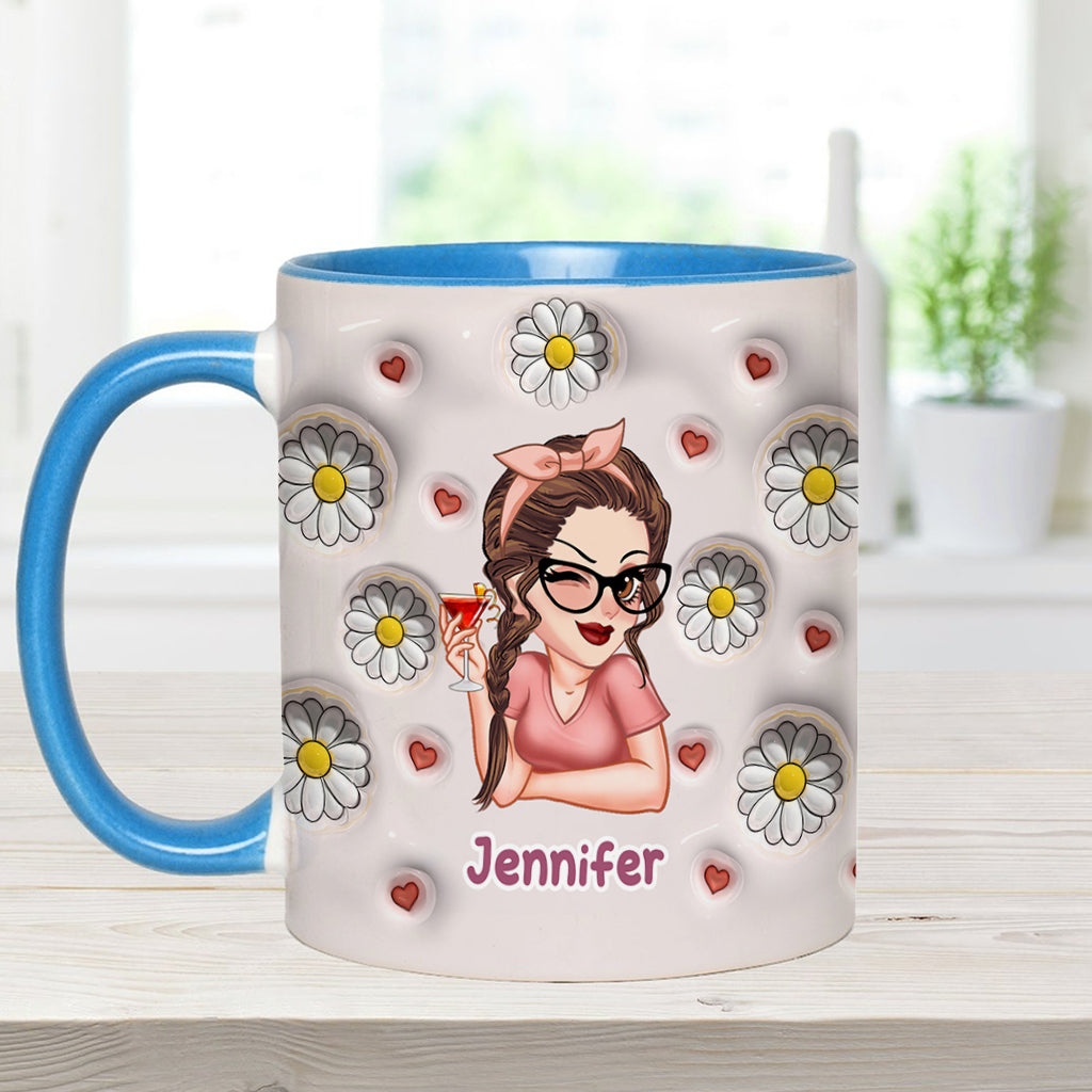 Doing My Best - Personalized Accent Mug